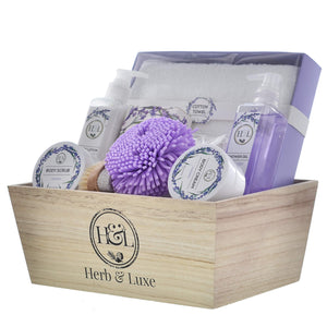 12 Piece Spa Bath Lavender Gift Set